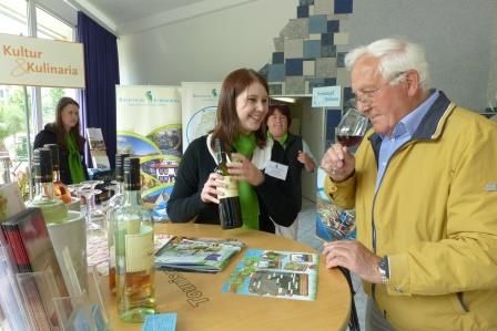 Weine und Ausflugstipps: Die Region Kraichgau-Stromberg präsentiert sich diese Woche im Enzkreis-Pavillon