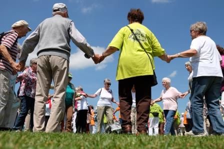 Rund 80 Gruppen aus dem Südwesten sind zum Tanzen nach Mühlacker gekommen