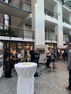 Musikalische Umrahmung durch Uli Seibold und die Jassix