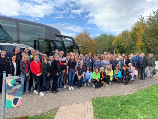 Reise zur Fiera mit 2 Bussen